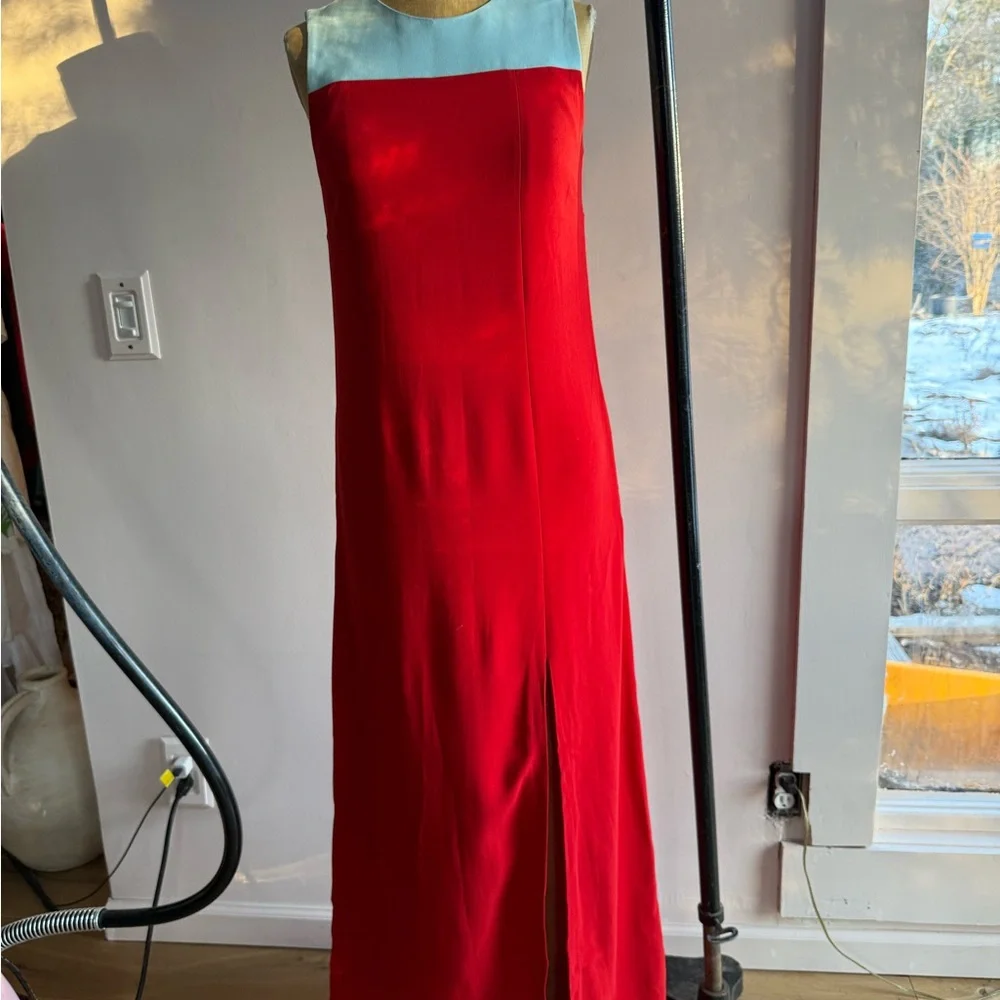 Lisa Perry Barney’s Colorblock MAXI Dress - Picture 2 of 4